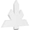Ekena Millwork Kennewick Architectural Grade PVC Gable Bracket, 36"W x 24"H x 2"D x 6"F, 16/12 Pitch GBP036X24X0206KEN00 - alternate 1
